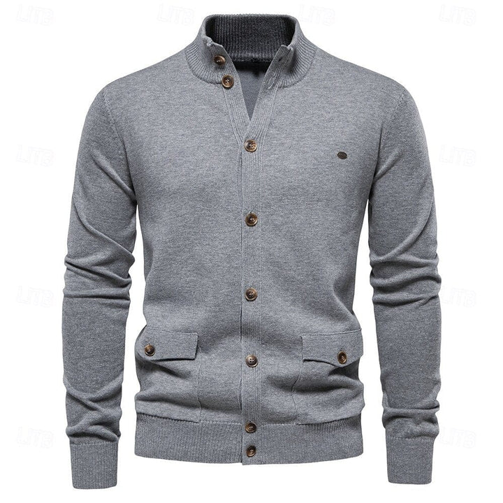 Marco™ Herren Knopf Strickjacke