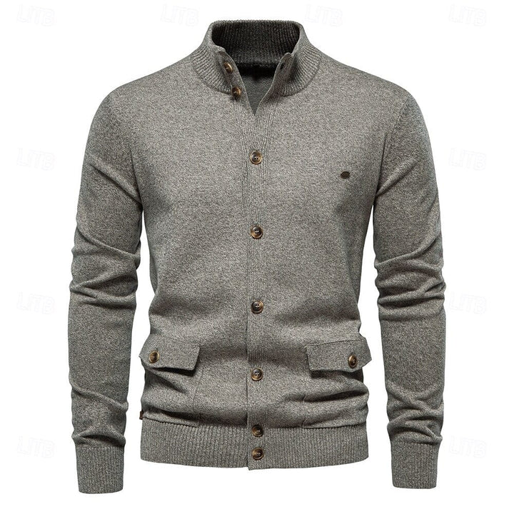 Marco™ Herren Knopf Strickjacke